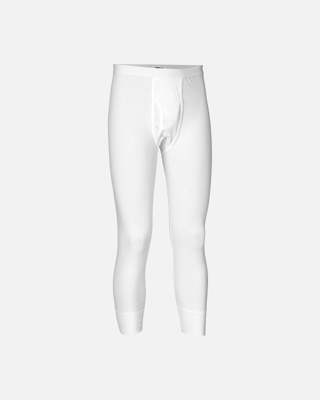 Long johns "3/4 længde original" | 100% bomuld | Hvid -JBS