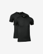 T-shirt "o-neck" 2-pak | Bomuld | Sort - JBS