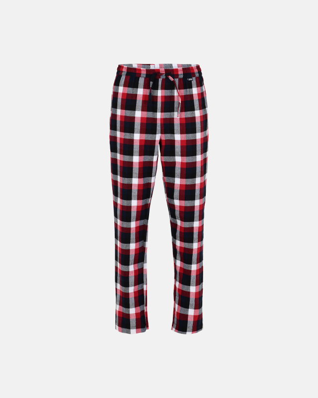Pyjamasbukser | 100% flannel bomuld | rødternet -JBS