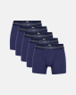 5-pak tights |  bambus | navy -JBS