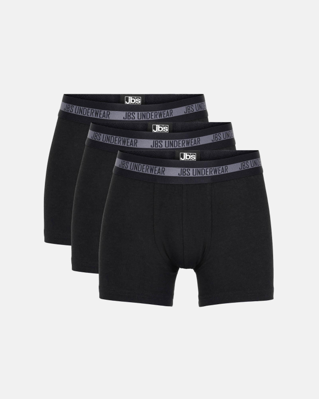 Tights 3-pak | Bambusviskose | Sort -JBS