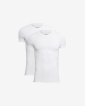 2-pak t-shirt o-hals | bambusviskose | hvid - JBS