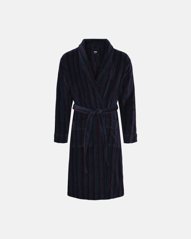 Badekåbe | 100% velour bomuld | Stribet -JBS