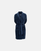 Badekåbe | 100% velour bomuld | Blå - JBS