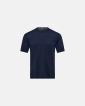 "Wool" t-shirt | 100% merino uld | navy - JBS