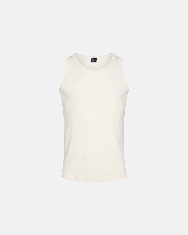 Tanktop "wool" | 100% merino uld | Hvid -JBS