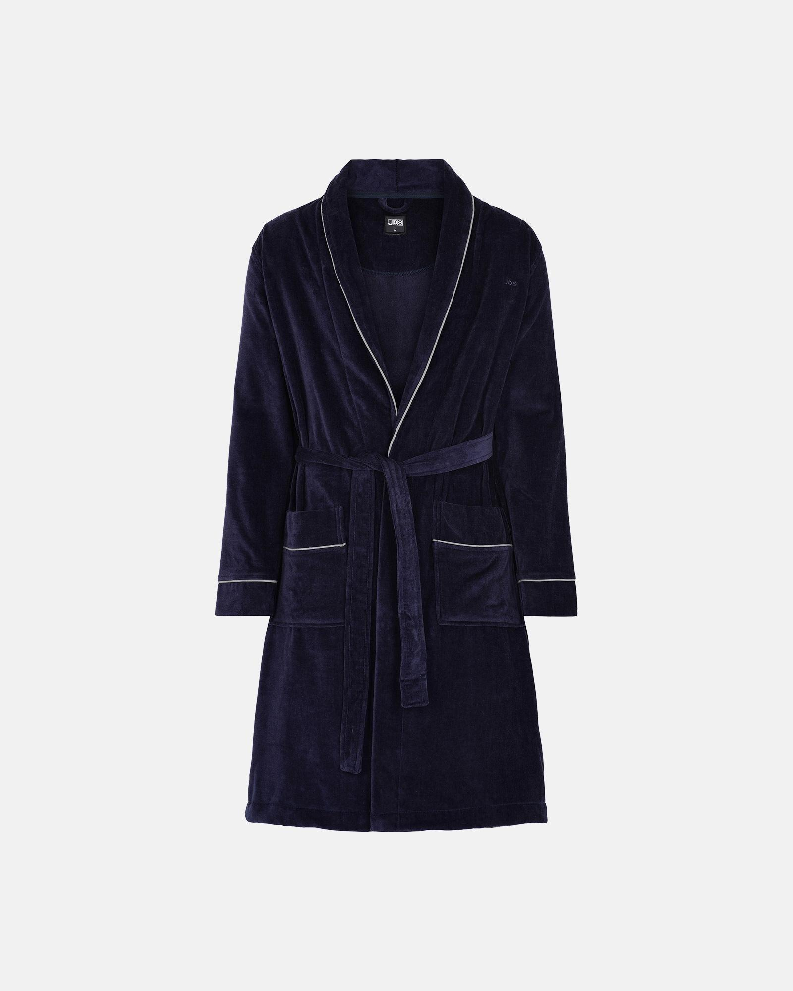 Badekåbe | 100% velour bomuld | Marine -JBS