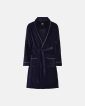 Badekåbe | 100% velour bomuld | Marine -JBS