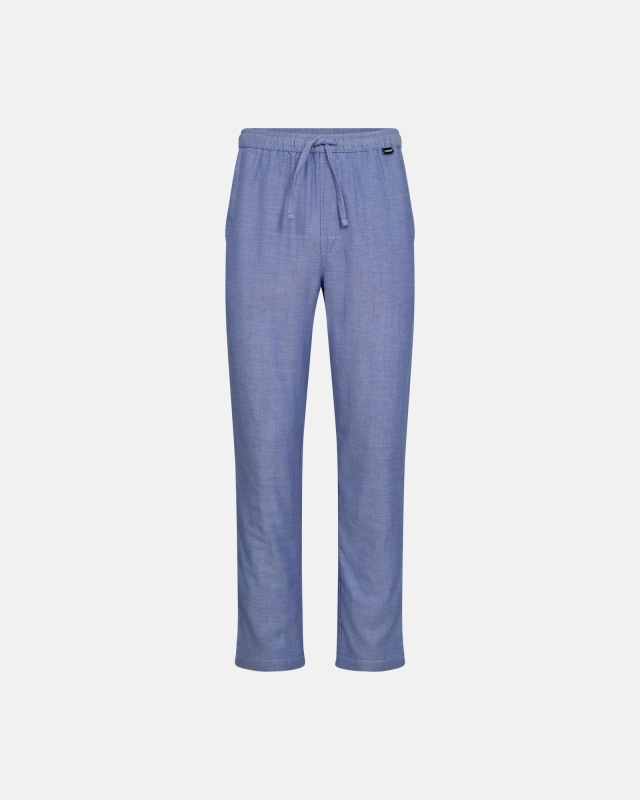 Pyjamasbukser "chambrey" | 100% bomuld | Blå -JBS