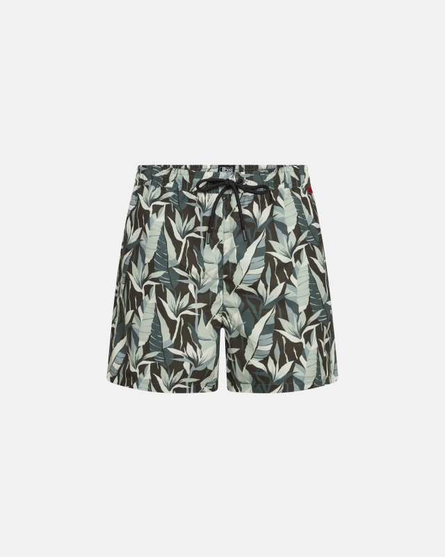 Badeshorts | 100% recycled polyester | Grøn print -JBS