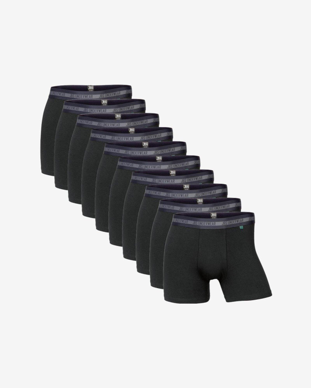Tights 10-pak | Bambusviskose | Sort -JBS