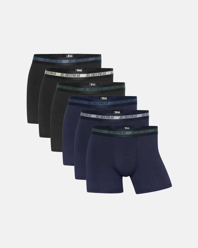 Tights 6-pak | Bambusviskose | Multifarvet -JBS