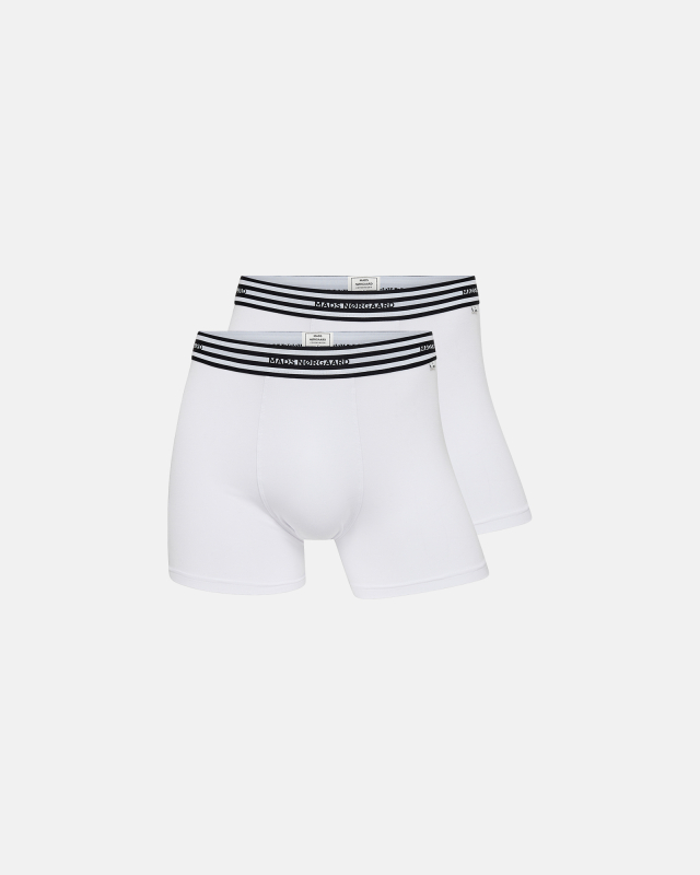 Tights | 2-pak | Økologisk bambusviskose | Hvid -JBS x Mads Nørgaard