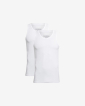 Tanktop 2-pak | Bambusviskose | Hvid -JBS