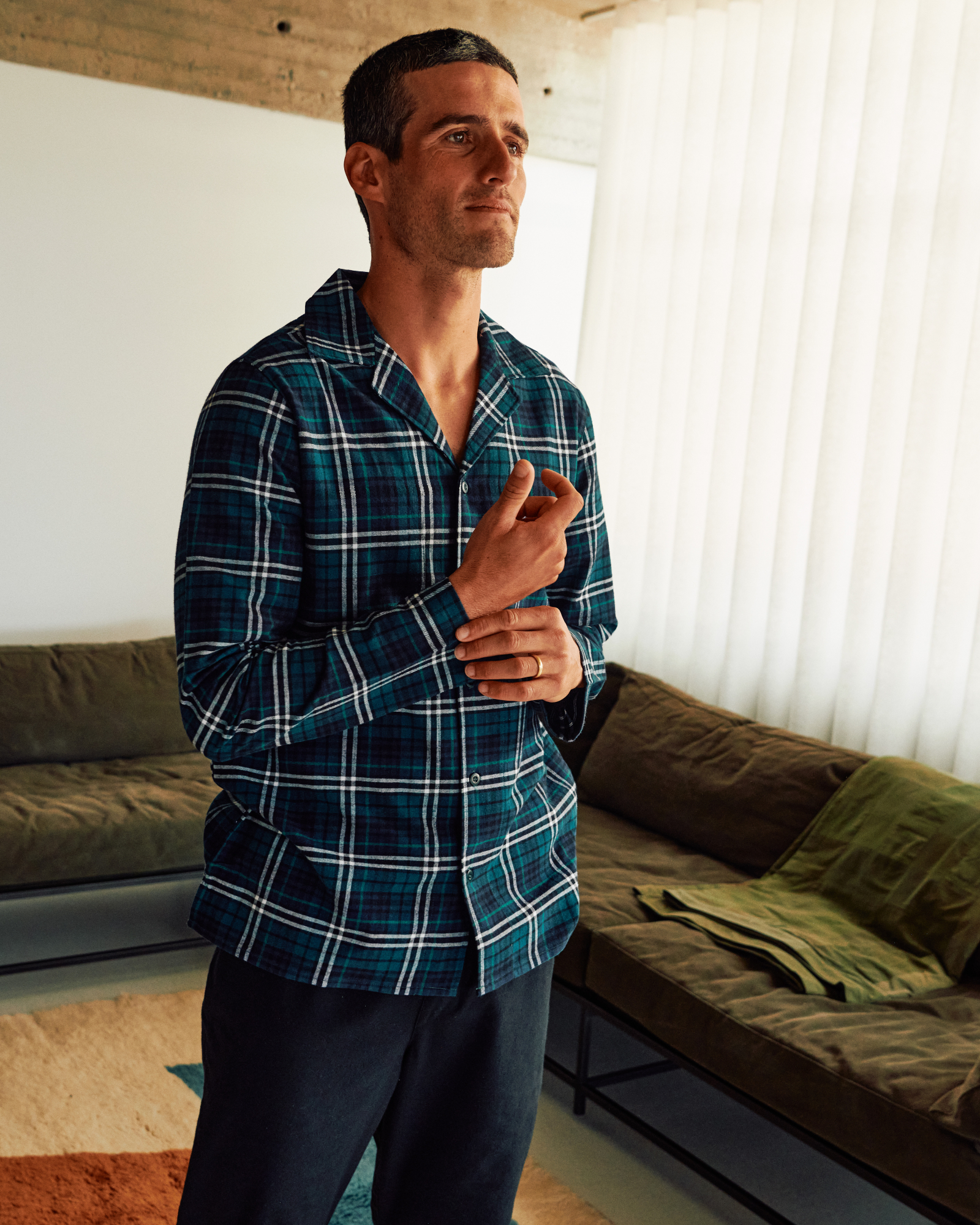 Pyjamassæt "flannel" | 100% bomuld | Multifarvet -JBS Pyjamassæt "flannel" | 100% bomuld | Multifarvet -JBS