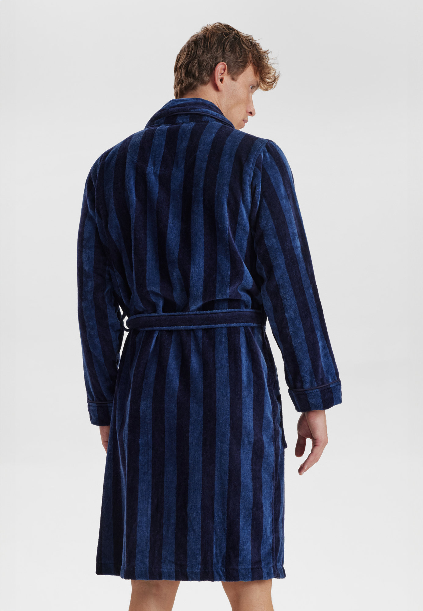 Badekåbe | 100% velour bomuld | Blå -JBS Badekåbe | 100% velour bomuld | Blå -JBS