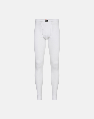 Long johns, 100 % økologisk bomuld, Hvid Long johns, 100 % økologisk bomuld, Hvid