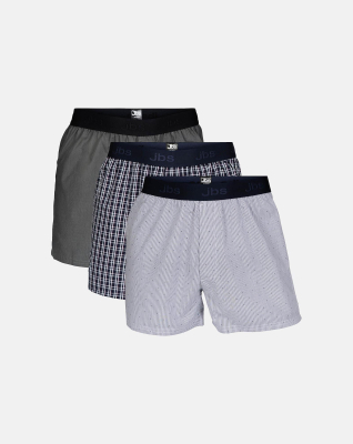 Boxershorts 3-pak | 100% økologisk bomuld | Multifarvet -JBS Boxershorts 3-pak | 100% økologisk bomuld | Multifarvet -JBS