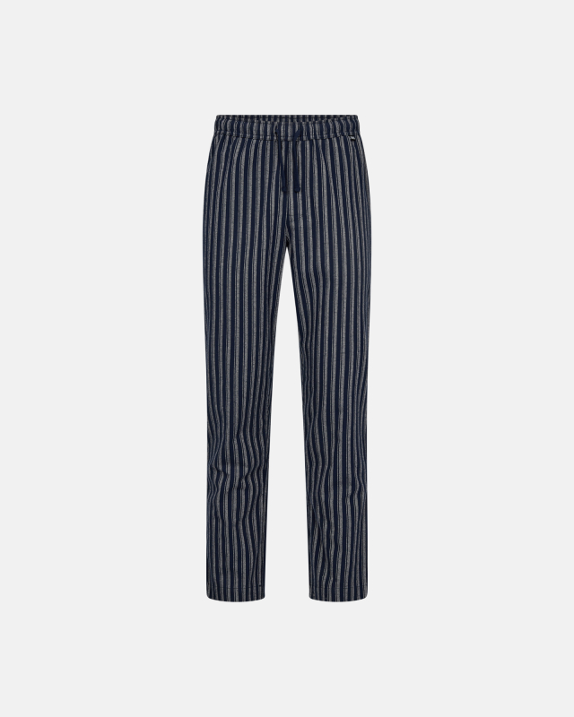 Pyjamasbukser "flannel", 100% bomuld, Blå