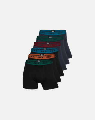 Tights 6-pak, Bomuld, Multifarvet Tights 6-pak, Bomuld, Multifarvet