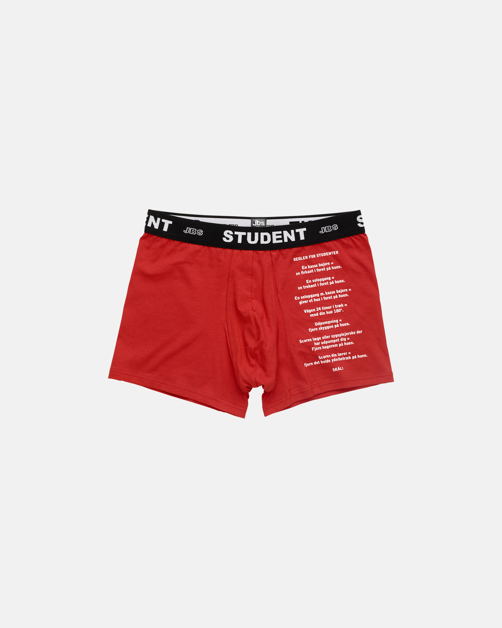 Tights "student" | Bomuld | Rød -JBS Tights "student" | Bomuld | Rød -JBS