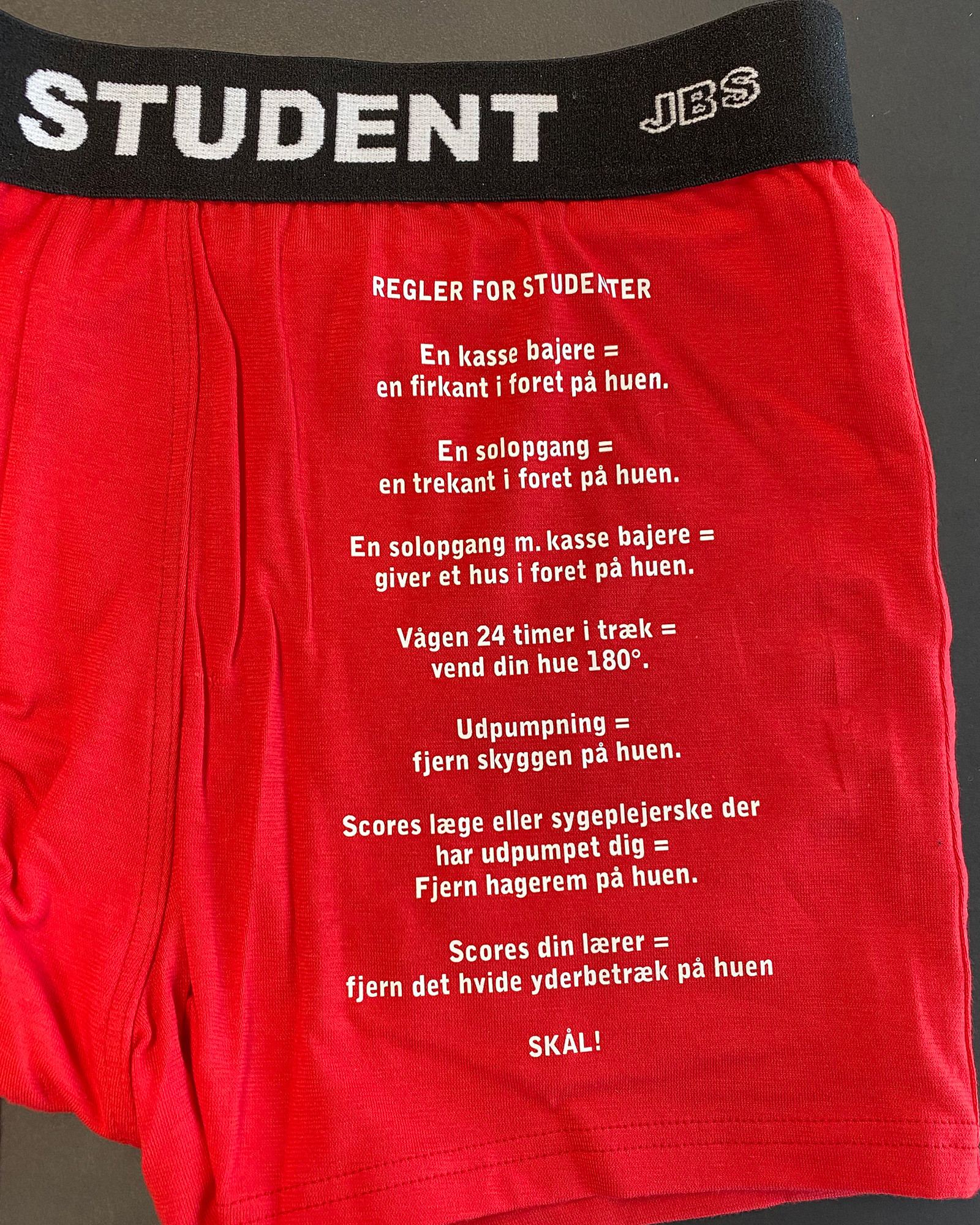 Tights "student" | Bomuld | Rød -JBS Tights "student" | Bomuld | Rød -JBS