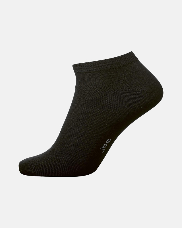 Footies, Bomuld, Sort