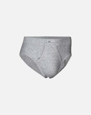 Briefs m. gylp "classic", 100% bomuld, Grå Briefs m. gylp "classic", 100% bomuld, Grå
