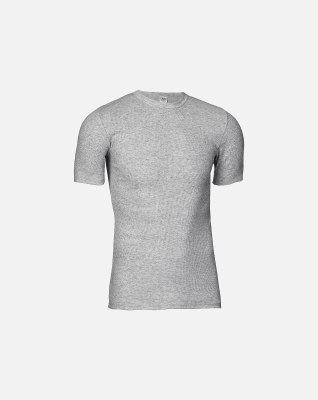 T-shirt "classic o-neck", 100% bomuld, Grå T-shirt "classic o-neck", 100% bomuld, Grå