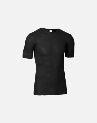 T-shirt "classic o-neck", 100% bomuld, Sort T-shirt "classic o-neck", 100% bomuld, Sort