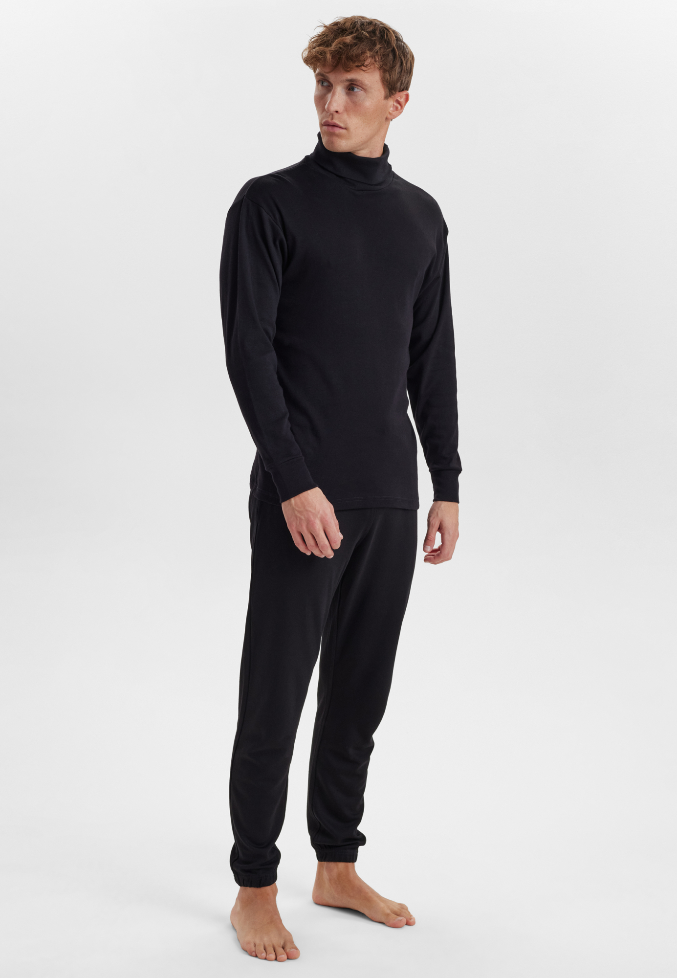 Rullekrave | 100% bomuld | Sort -JBS Rullekrave | 100% bomuld | Sort -JBS