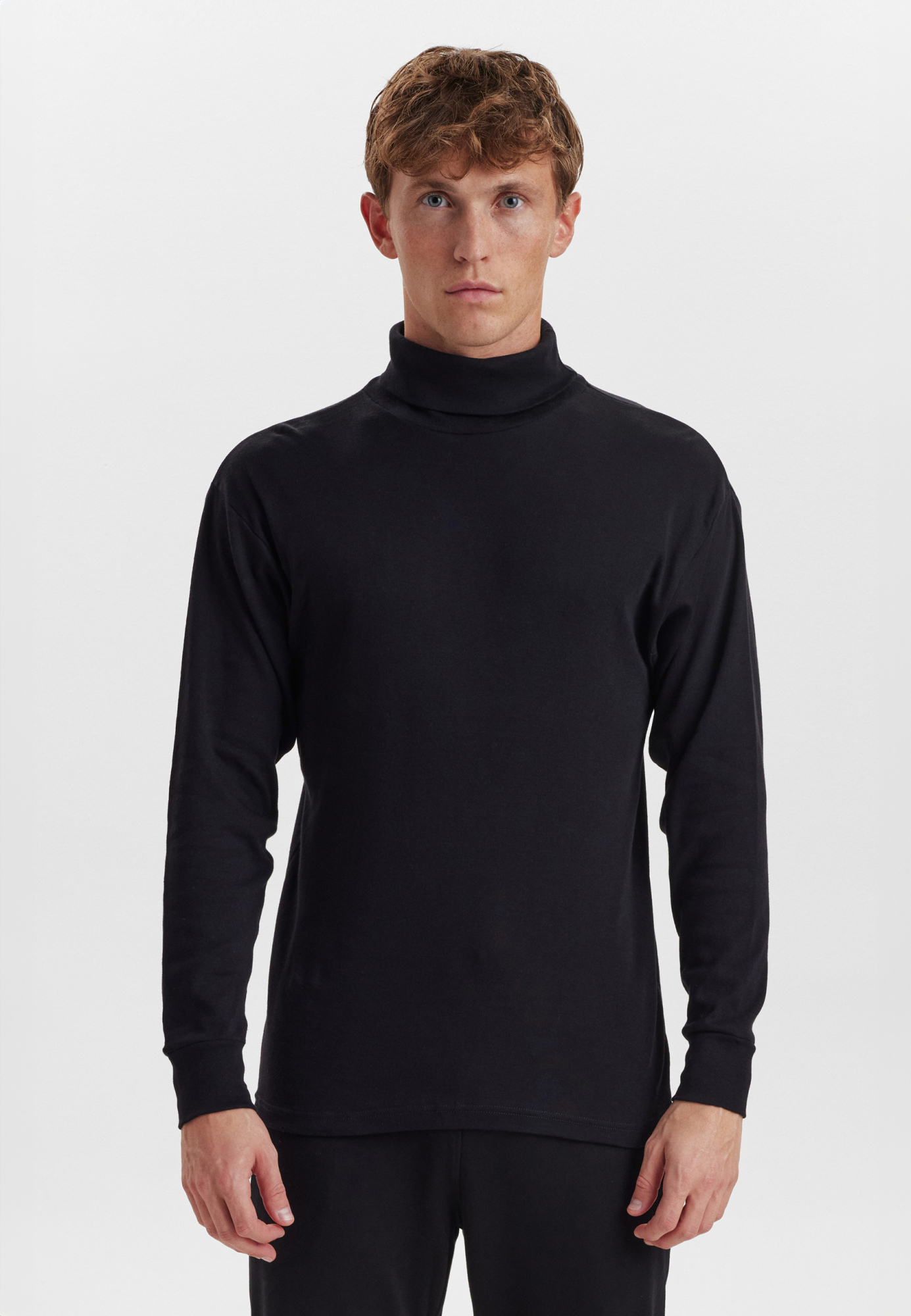 Rullekrave | 100% bomuld | Sort -JBS Rullekrave | 100% bomuld | Sort -JBS