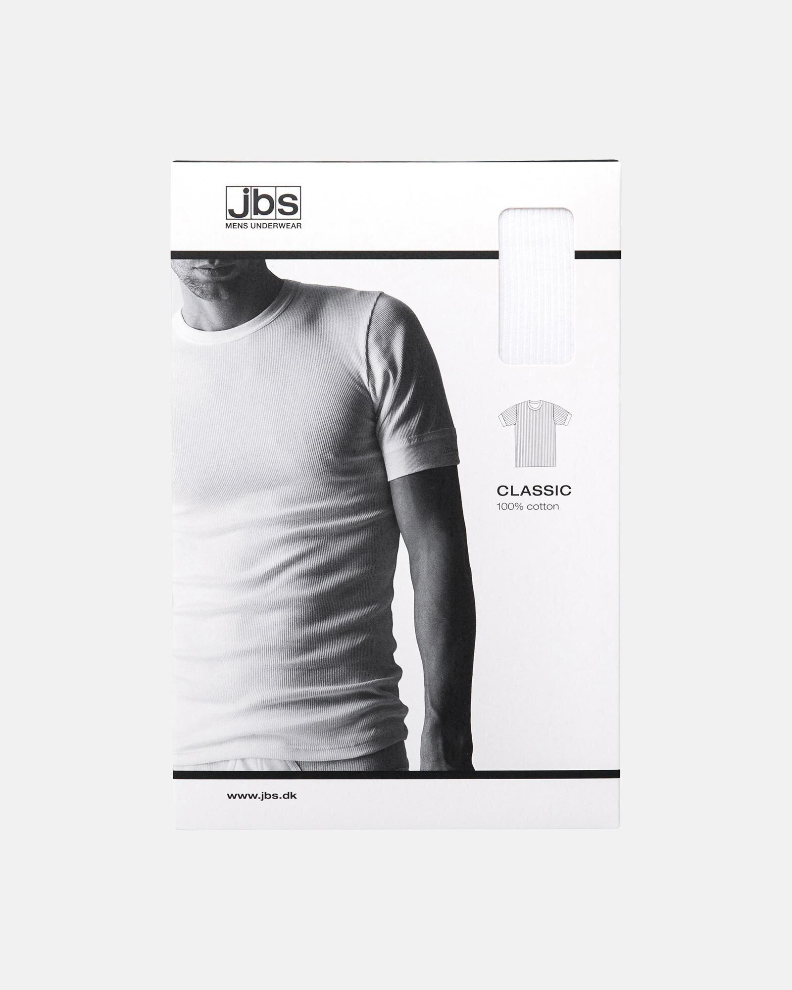 T-shirt "classic o-neck" | 100% bomuld | Hvid -JBS T-shirt "classic o-neck" | 100% bomuld | Hvid -JBS