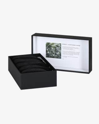 Tights i gaveæske 5-pak | Bambusviskose | Sort -JBS Tights i gaveæske 5-pak | Bambusviskose | Sort -JBS