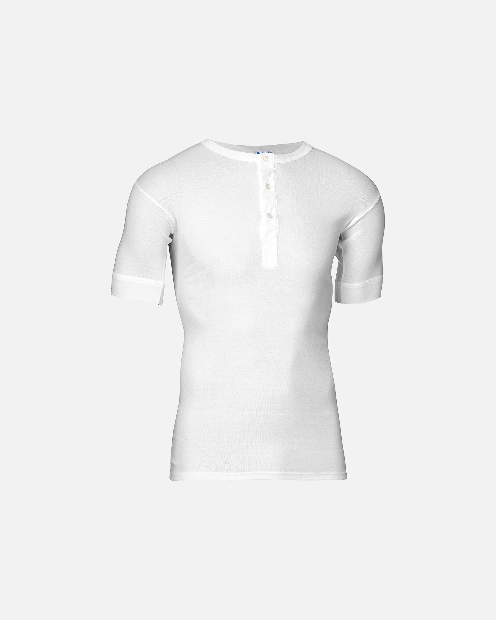 Kortærmet t-shirt "grandad" | 100% bomuld | Hvid -JBS Kortærmet t-shirt "grandad" | 100% bomuld | Hvid -JBS