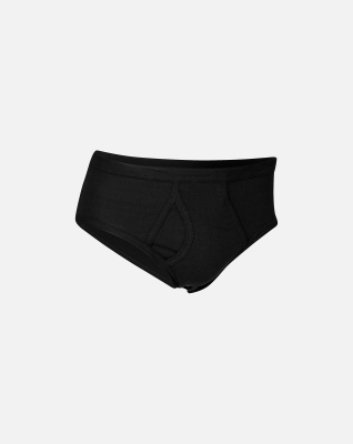 Briefs m. gylp "original", 100% bomuld, Sort Briefs m. gylp "original", 100% bomuld, Sort