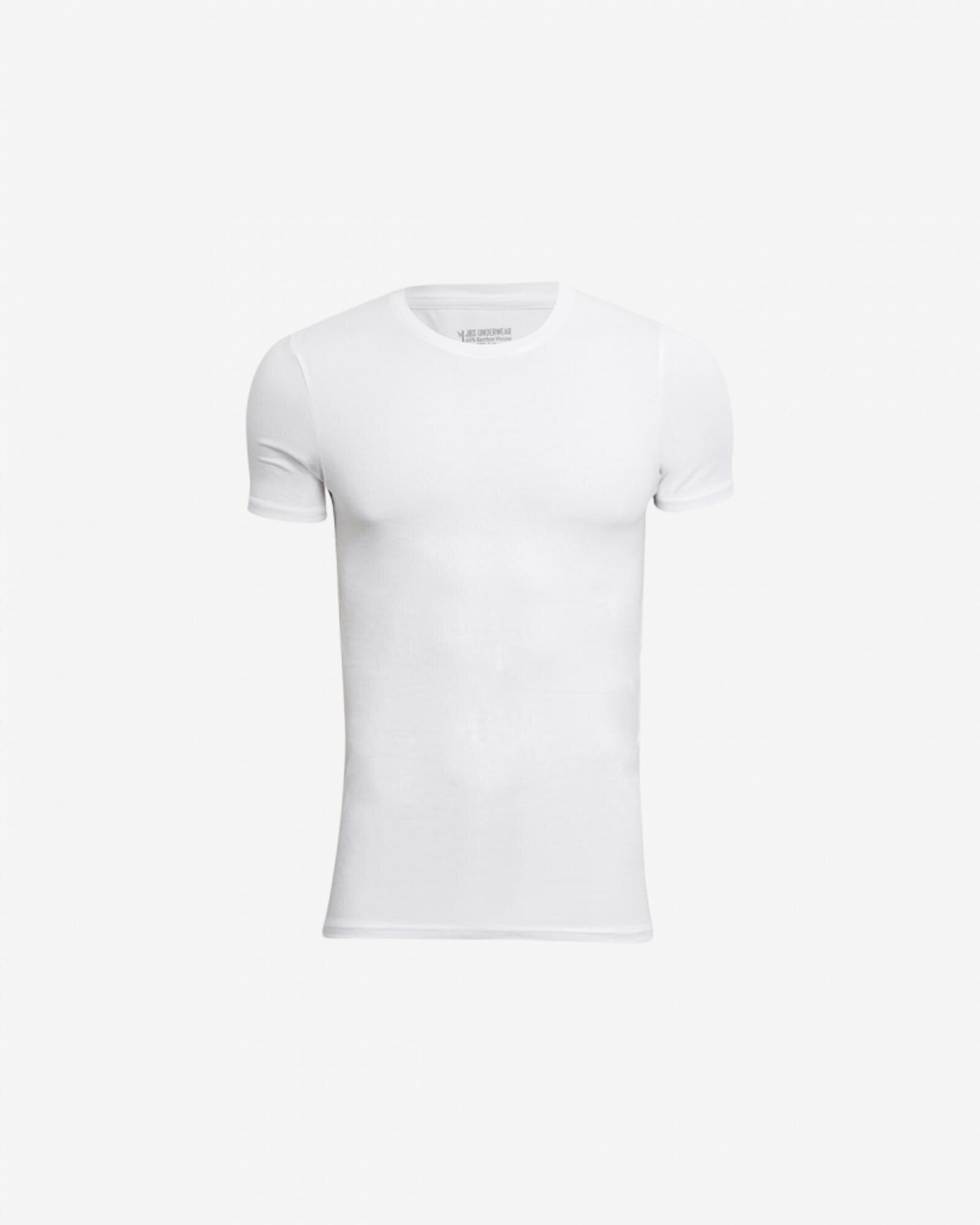 T-shirt "o-neck" 2-pak | Bambusviskose | Hvid -JBS T-shirt "o-neck" 2-pak | Bambusviskose | Hvid -JBS