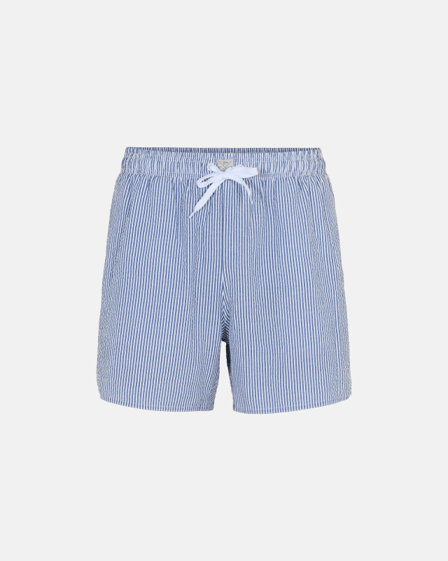 Badeshorts, Polyester, Stribet