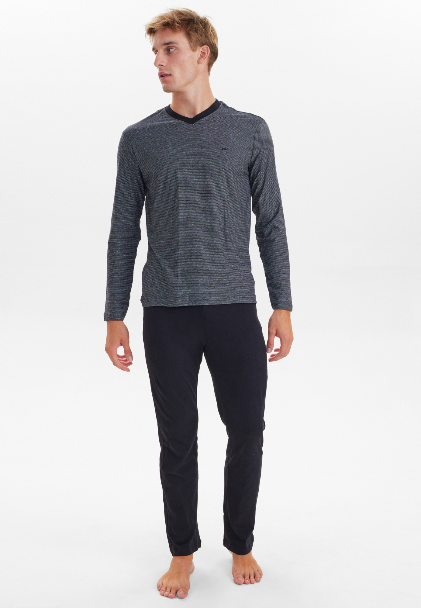 Pyjamas "jersey" | 100% bomuld | Grå -JBS Pyjamas "jersey" | 100% bomuld | Grå -JBS