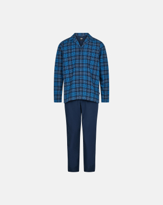 Pyjamassæt "flannel", 100% bomuld, multifarvet Pyjamassæt "flannel", 100% bomuld, multifarvet