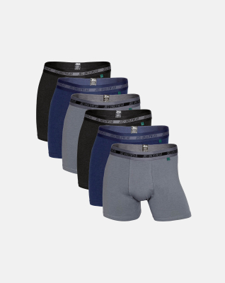 6-pak tights, bambus, multifarvet 6-pak tights, bambus, multifarvet