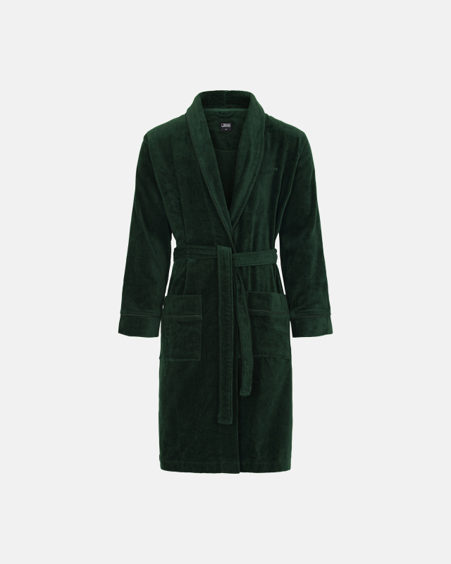 Badekåbe | 100% velour bomuld | Grøn -JBS