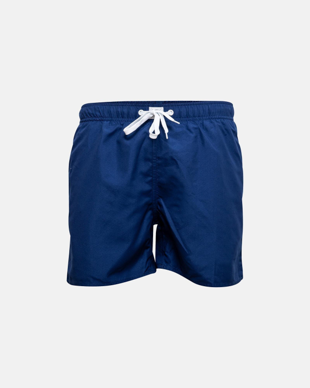 Badeshorts, Polyester, Blå