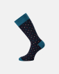 Strømper | Bomuld | Turkis/prikket -JBS