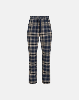 Pyjamasbukser 'flannel', 100% bomuld, Beigeternet Pyjamasbukser 'flannel', 100% bomuld, Beigeternet
