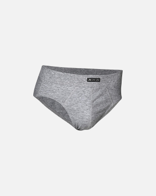Briefs "basic", 100% bomuld, Grå Briefs "basic", 100% bomuld, Grå