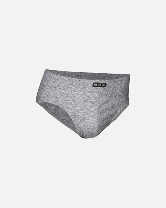 Briefs "basic", 100% bomuld, Grå