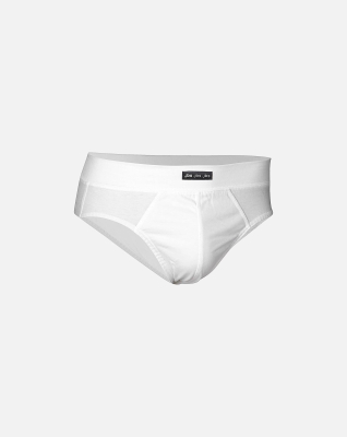 Briefs "basic", 100% bomuld, Hvid Briefs "basic", 100% bomuld, Hvid