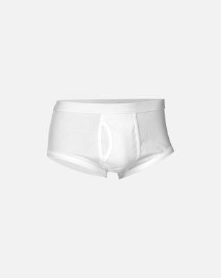 Briefs m. gylp "original", 100% bomuld, Hvid Briefs m. gylp "original", 100% bomuld, Hvid