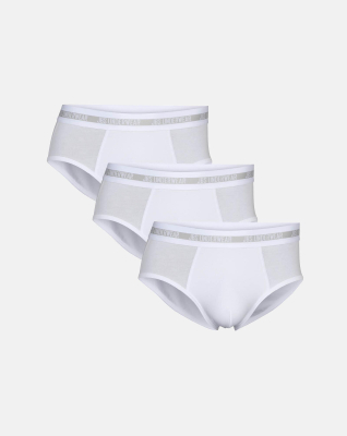 Briefs 3-pak, Bambusviskose, Hvid Briefs 3-pak, Bambusviskose, Hvid